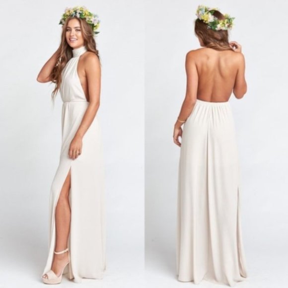 Show Me Your Mumu Collar Sleeveless Maxi Dress 'Collette' - Picture 1 of 7